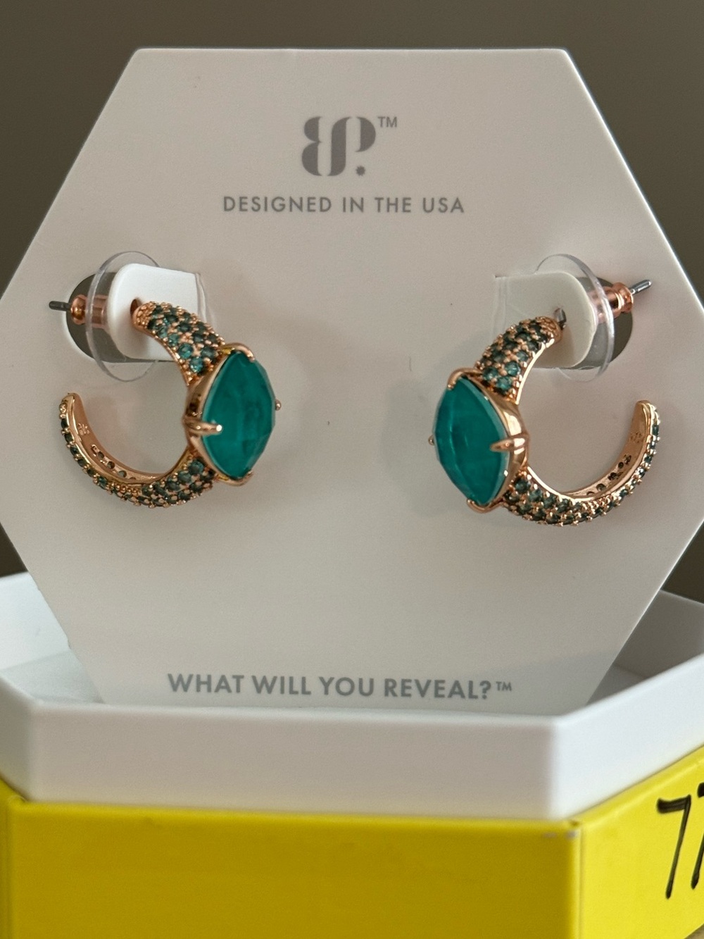 Bomb Party OG Earrings “The Petit Hoops” Brand New! #77